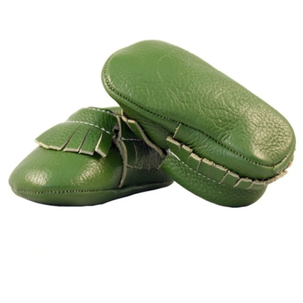 Soft Leather Baby Moccasins